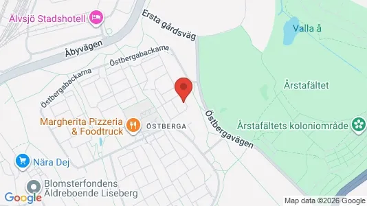 Bostadsrätter till salu i Söderort - kort over placeringen