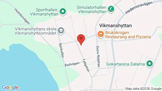 Lägenheter att hyra i Hedemora - kort over placeringen