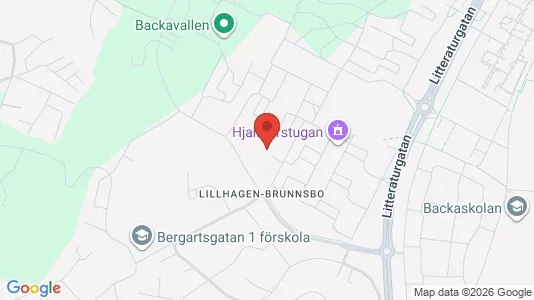 Lägenheter att hyra i Norra hisingen - kort over placeringen