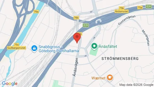 Lägenheter till salu i Örgryte-Härlanda - kort over placeringen