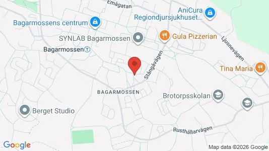 Lägenheter att hyra i Söderort - kort over placeringen