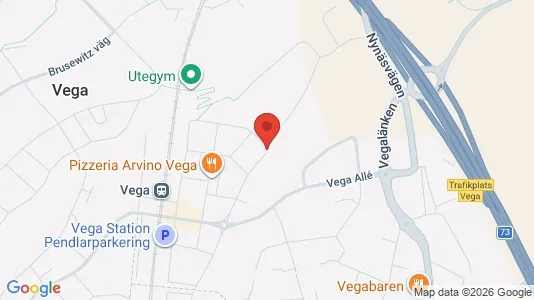 Lägenheter att hyra i Haninge - kort over placeringen