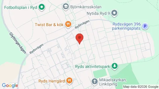 Lägenheter att hyra i Linköping - kort over placeringen