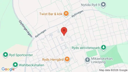 Lägenheter att hyra i Linköping - kort over placeringen