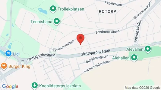 Lägenheter att hyra i Halmstad - kort over placeringen