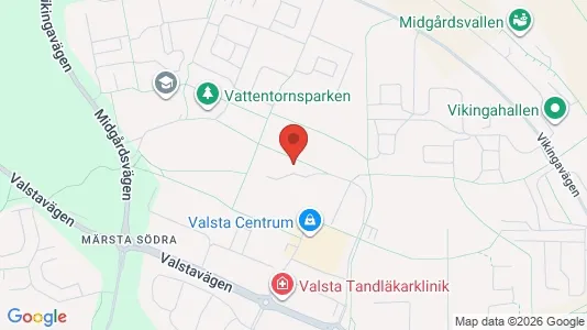 Lägenheter att hyra i Sigtuna - kort over placeringen
