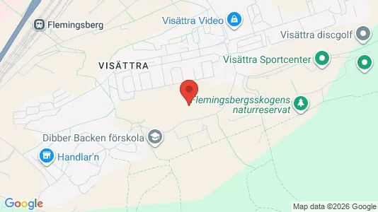 Lägenheter att hyra i Huddinge - kort over placeringen