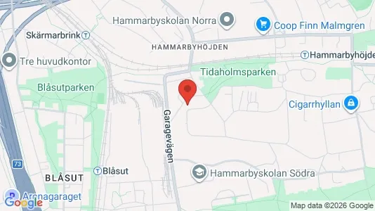 Lägenheter att hyra i Söderort - kort over placeringen