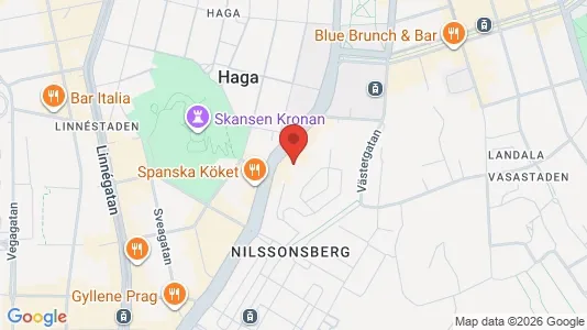 Lägenheter att hyra i Göteborg Centrum - kort over placeringen