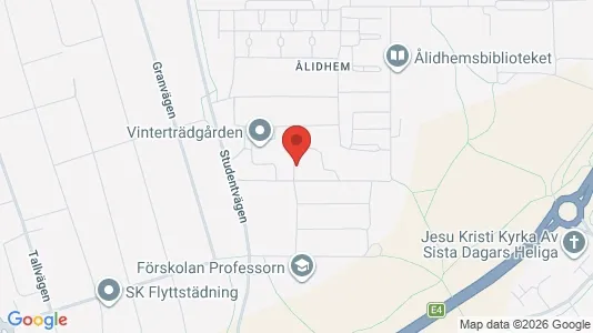 Lägenheter att hyra i Umeå - kort over placeringen