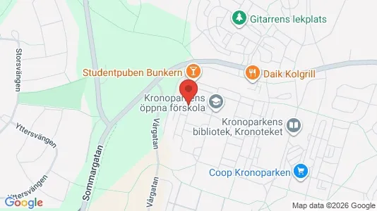 Lägenheter att hyra i Karlstad - kort over placeringen