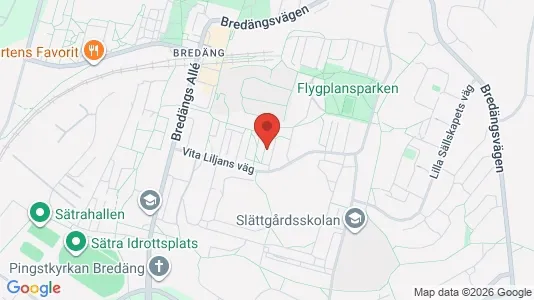 Lägenheter att hyra i Söderort - kort over placeringen