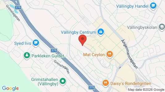 Lägenheter att hyra i Västerort - kort over placeringen