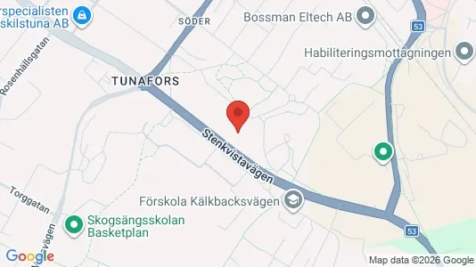 Lägenheter att hyra i Eskilstuna - kort over placeringen