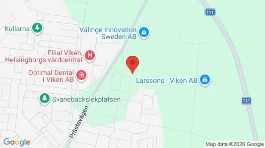 Lägenheter att hyra i Höganäs - kort over placeringen