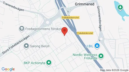 Lägenheter att hyra i Göteborg Västra - kort over placeringen