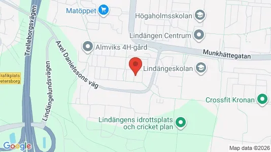 Lägenheter till salu i Malmö Centrum - kort over placeringen