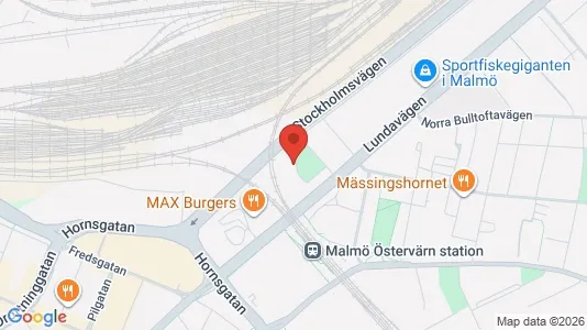 Lägenheter till salu i Kirseberg - kort over placeringen