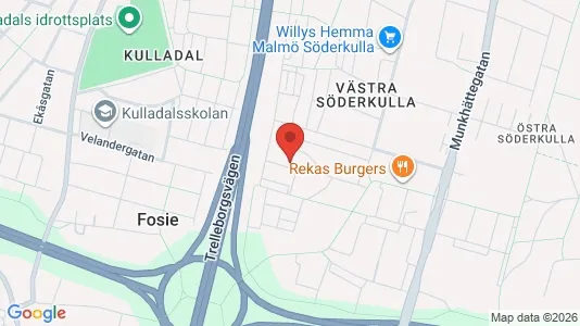 Lägenheter till salu i Malmö Centrum - kort over placeringen
