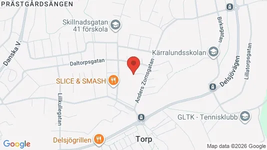 Lägenheter till salu i Örgryte-Härlanda - kort over placeringen