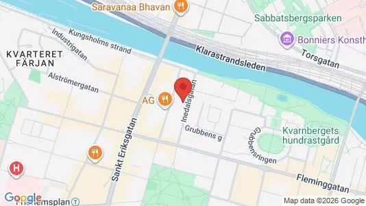 Lägenheter till salu i Kungsholmen - kort over placeringen