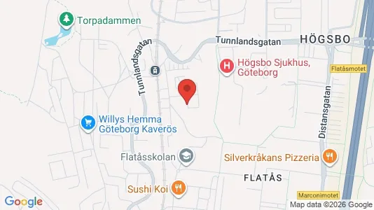 Lägenheter till salu i Askim-Frölunda-Högsbo - kort over placeringen