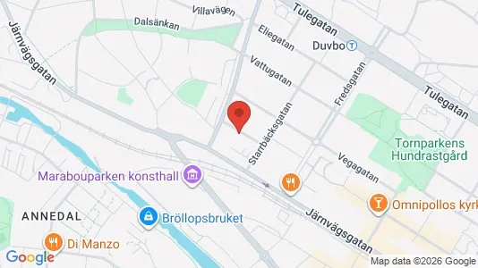 Lägenheter till salu i Sundbyberg - kort over placeringen