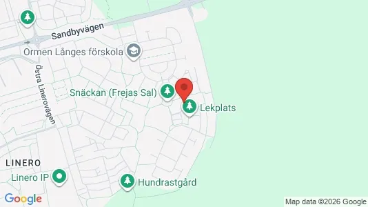 Lägenheter att hyra i Lund - kort over placeringen