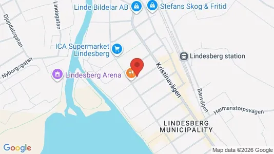 Lägenheter att hyra i Lindesberg - kort over placeringen