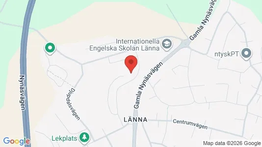 Lägenheter att hyra i Huddinge - kort over placeringen