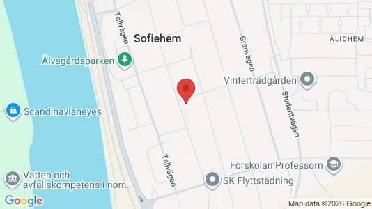 Lägenheter att hyra i Umeå - kort over placeringen