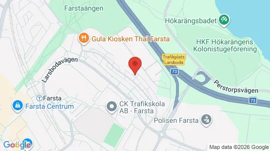 Lägenheter att hyra i Söderort - kort over placeringen