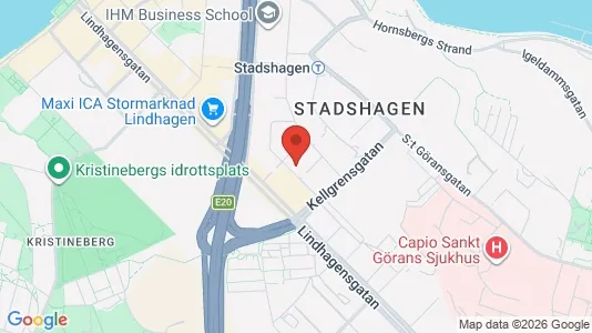 Lägenheter att hyra i Kungsholmen - kort over placeringen