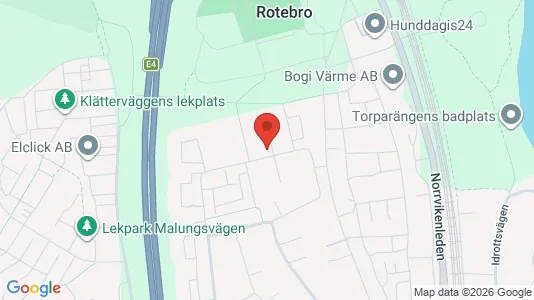 Lägenheter att hyra i Sollentuna - kort over placeringen