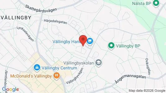 Bostadsrätter till salu i Västerort - kort over placeringen
