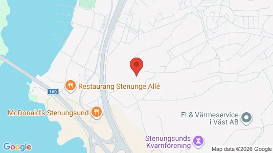 Bostadsrätter till salu i Stenungsund - kort over placeringen