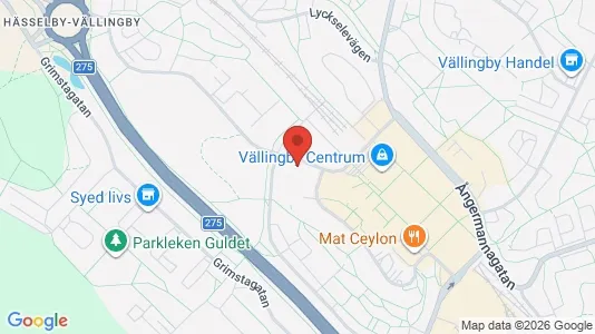 Bostadsrätter till salu i Västerort - kort over placeringen