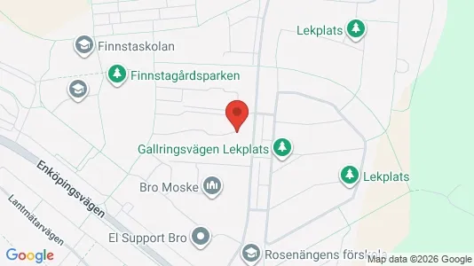 Bostadsrätter till salu i Upplands-Bro - kort over placeringen