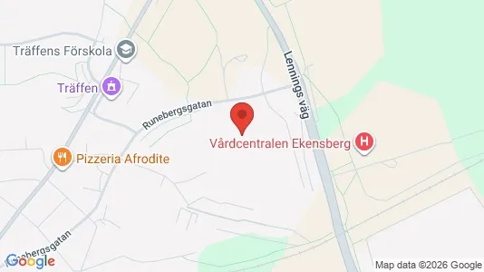 Bostadsrätter till salu i Nyköping - kort over placeringen