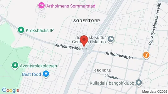 Bostadsrätter till salu i Fosie - kort over placeringen