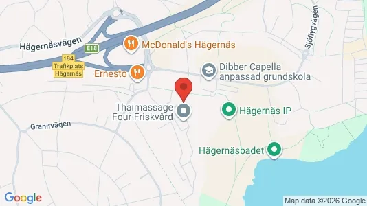 Bostadsrätter till salu i Täby - kort over placeringen