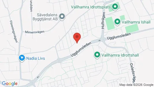 Bostadsrätter till salu i Partille - kort over placeringen