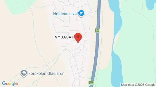 Lägenheter att hyra i Umeå - kort over placeringen