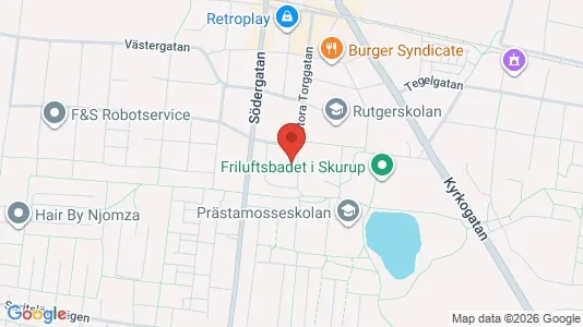 Lägenheter att hyra i Skurup - kort over placeringen