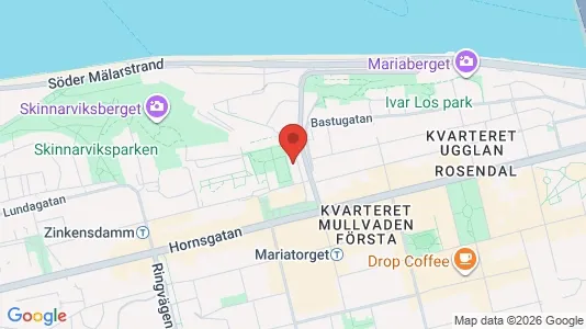 Lägenheter till salu i Södermalm - kort over placeringen