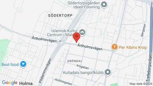 Lägenheter att hyra i Fosie - kort over placeringen