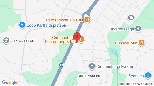 Lägenheter att hyra i Västerås - kort over placeringen