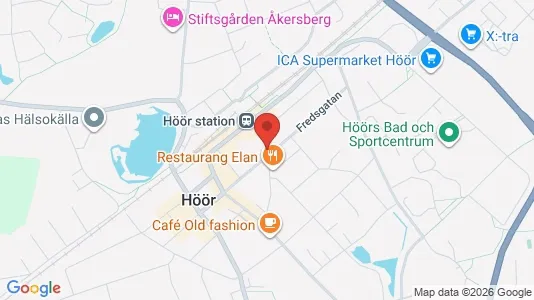Lägenheter att hyra i Höör - kort over placeringen