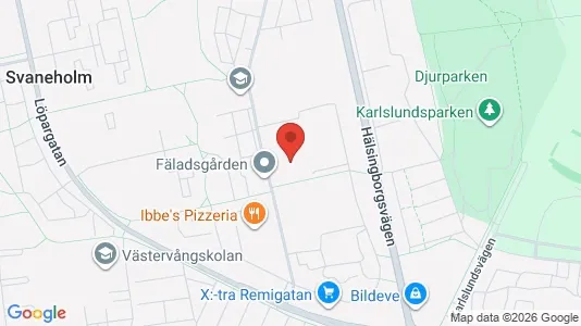 Lägenheter till salu i Landskrona - kort over placeringen