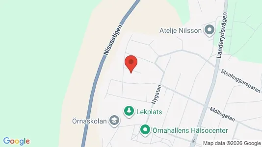 Lägenheter till salu i Hylte - kort over placeringen